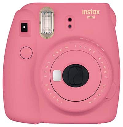 10. Kamera instan Fujifilm Flamingo Pink Instax Mini 9